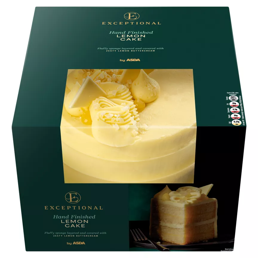 Exceptional by ASDA Lemon Cake