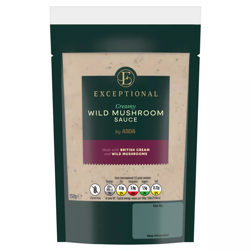 Exceptional by ASDA Creamy Wild Mushroom Sauce 150g