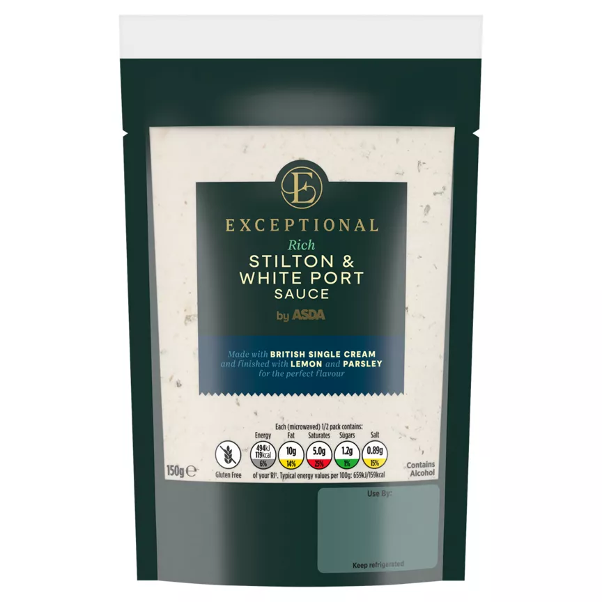 Exceptional by ASDA Rich Stilton & White Port Sauce 150g