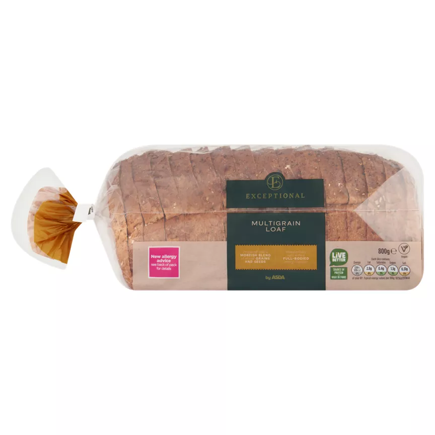Exceptional by ASDA Multigrain Loaf 800g