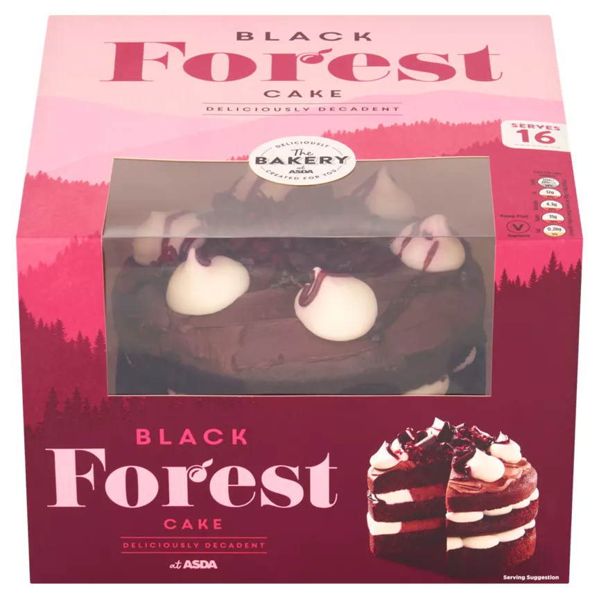 The BAKERY at ASDA Black Forest Cake