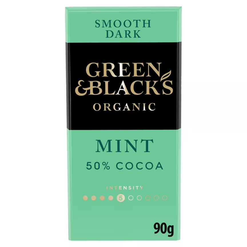 Green & Black's Organic Smooth Mint Chocolate 90g