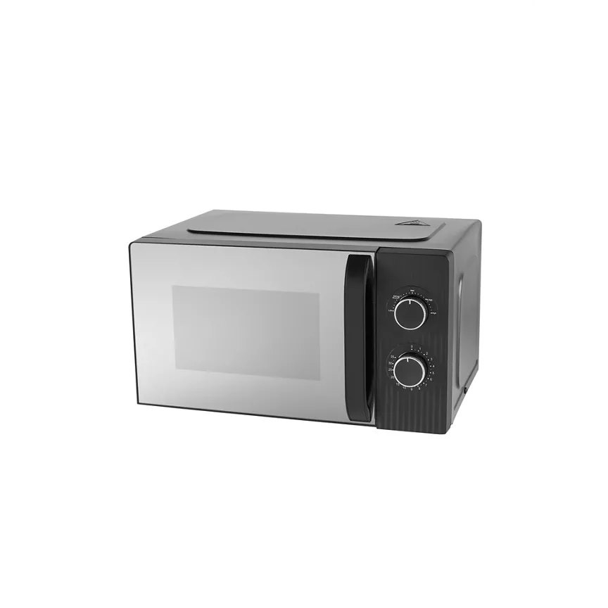 George Home Black Textured 17L Manual Microwave