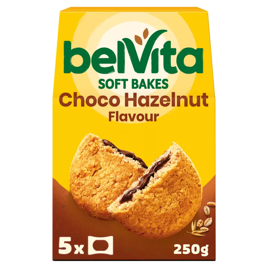 Belvita Choco Hazelnut Flavour Soft Bakes 250g