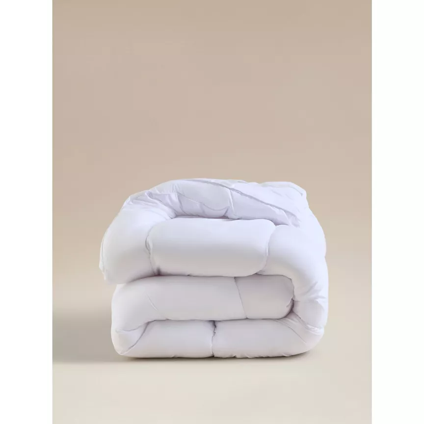 George Home White Super Full Mattress Topper - King