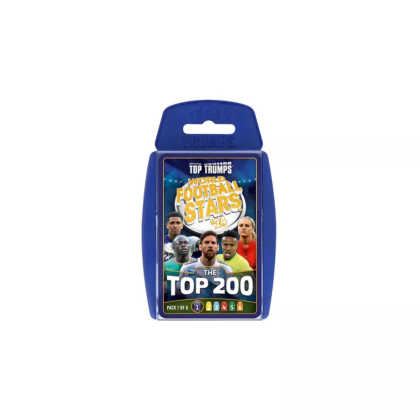 Top Trumps World Football Stars Top 200 Pack 1