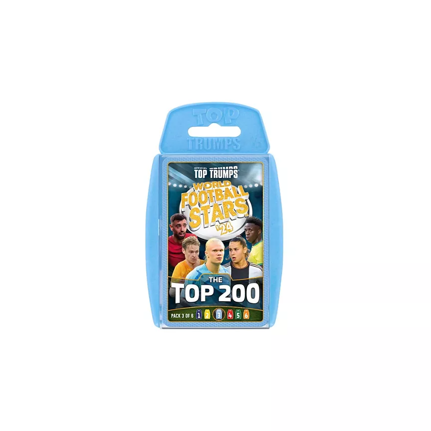 Top Trumps World Football Stars Top 200 Pack 3
