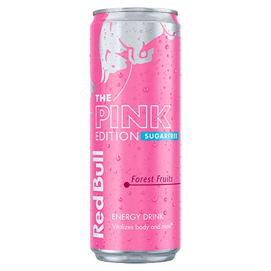Red Bull The Pink Edition Sugarfree Forest Fruits Energy Drink