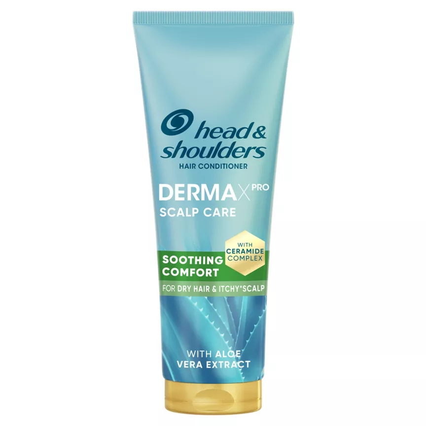 Head & Shoulders DermaXPro Soothing Comfort Conditioner 220ml with Aloe Vera Extract