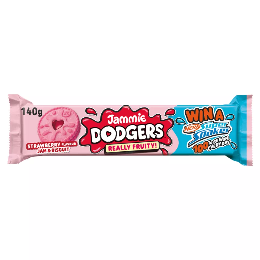 Jammie Dodgers Strawberry Flavour Jam & Biscuit 140g