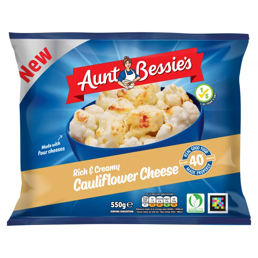 Aunt Bessie's Cauliflower Cheese 550g