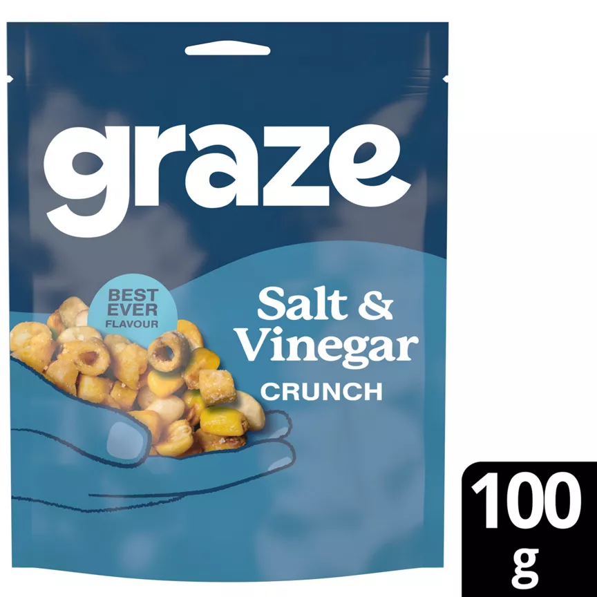 Graze Salt & Vinegar Crunch 100g