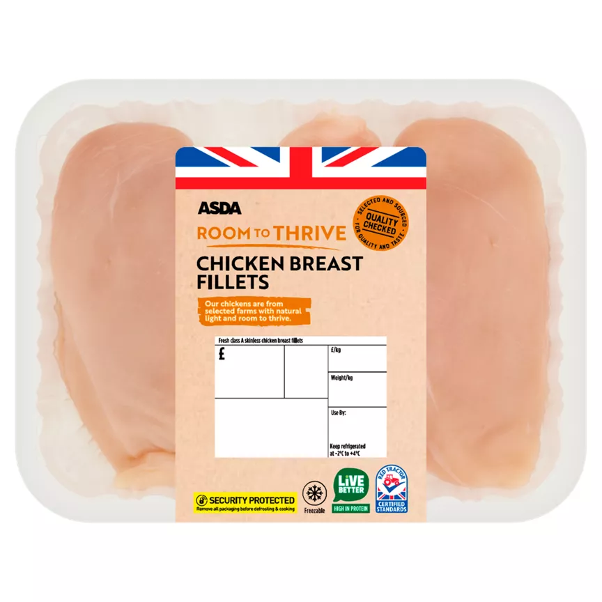ASDA Room to Thrive Chicken Breast Fillets