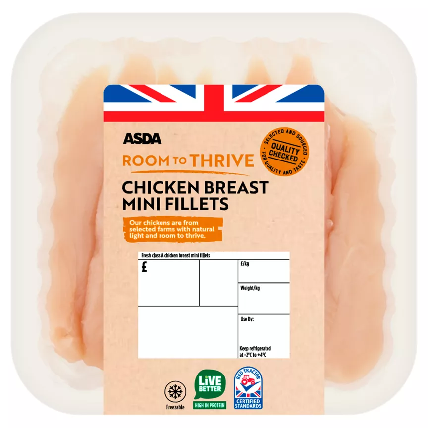 ASDA Room to Thrive Chicken Breast Mini Fillets