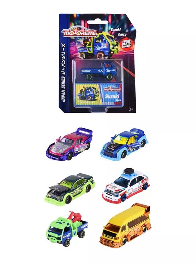 Majorette Japan Series Deluxe Die Cast Vehicle Assortment