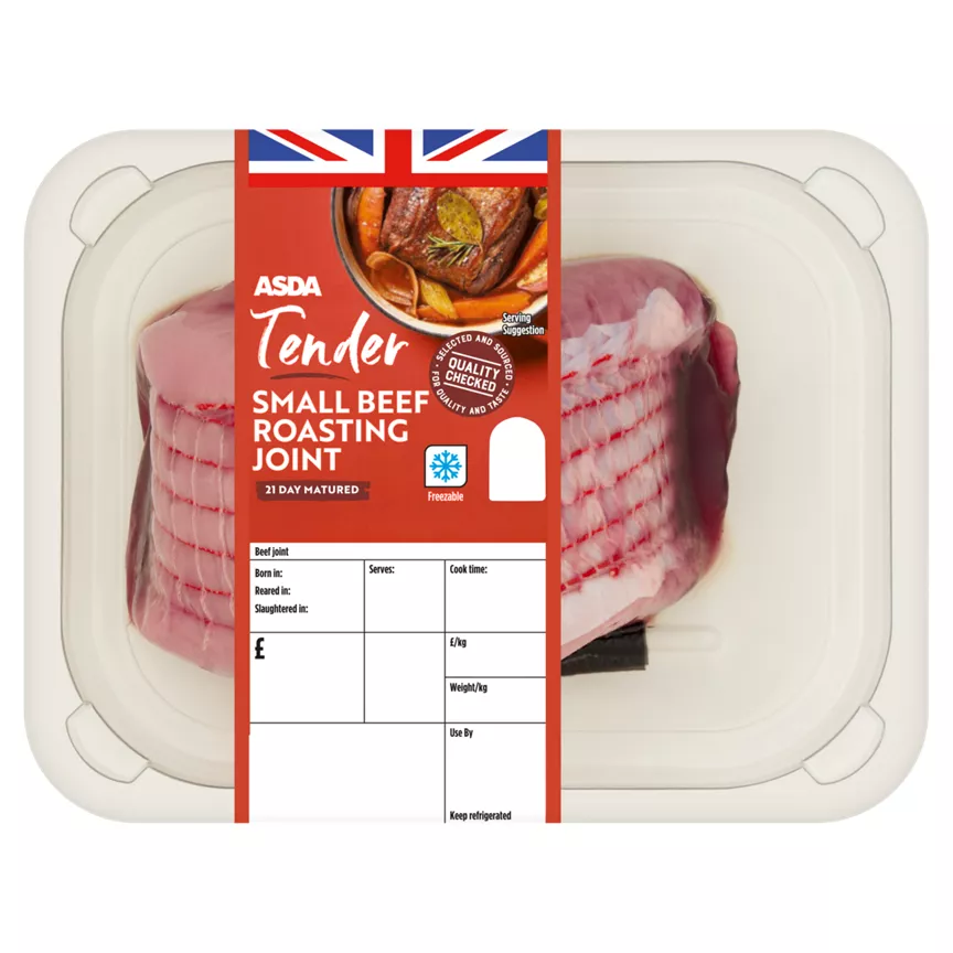 ASDA Tender Small Beef Roasting Joint