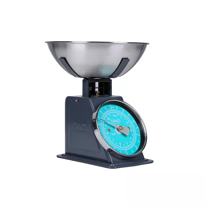George Home Turquoise Manual Scale & Bowl
