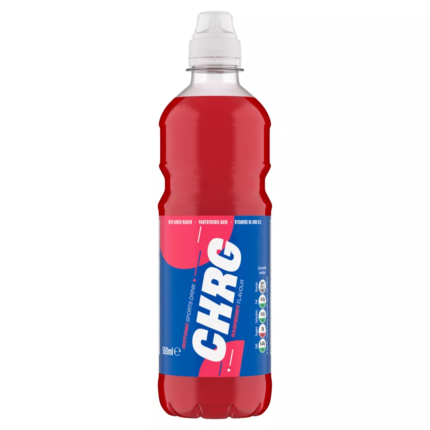 ASDA Chrg Raspberry Flavour Isotonic Sports Drink 500ml