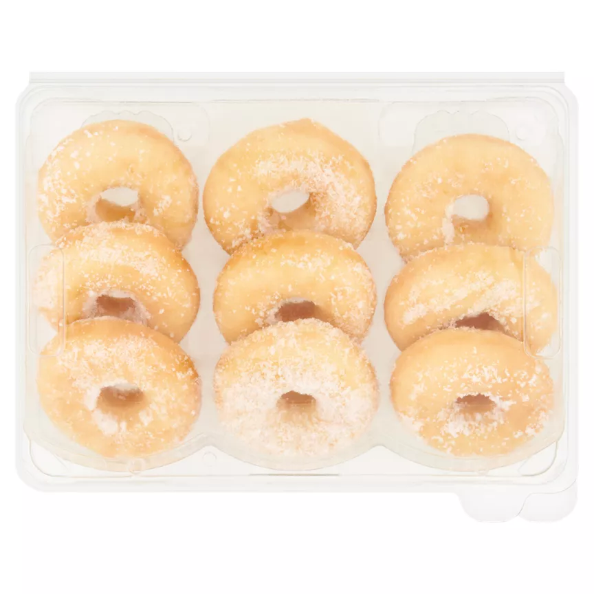ASDA Sugar Mini Ring Donuts 9pk