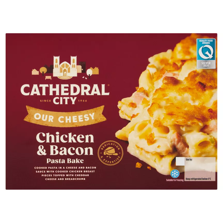 Cathedral City Chicken & Bacon Pasta Bake 400g