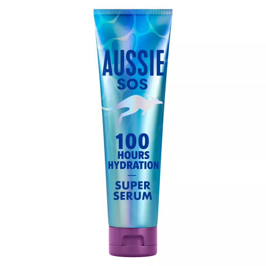 Aussie SOS Super Serum Leave In Treatment 160ml For Dry Hair. 100 Hours of Hydration