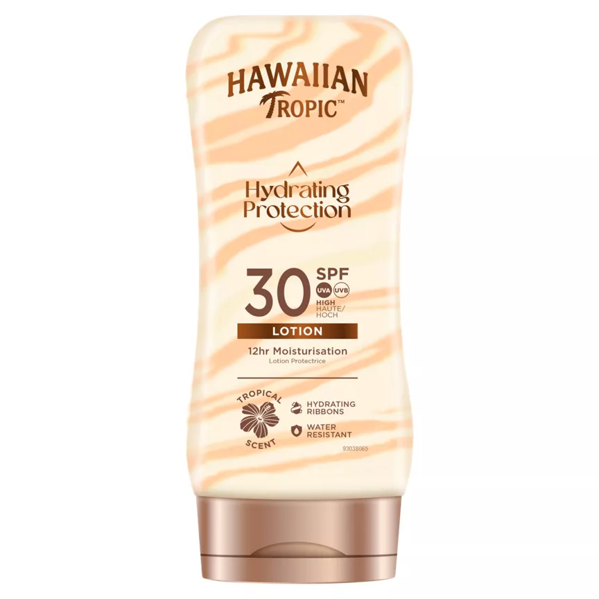 Hawaiian Tropic Hydrating Protection Lotion SPF30 180ml
