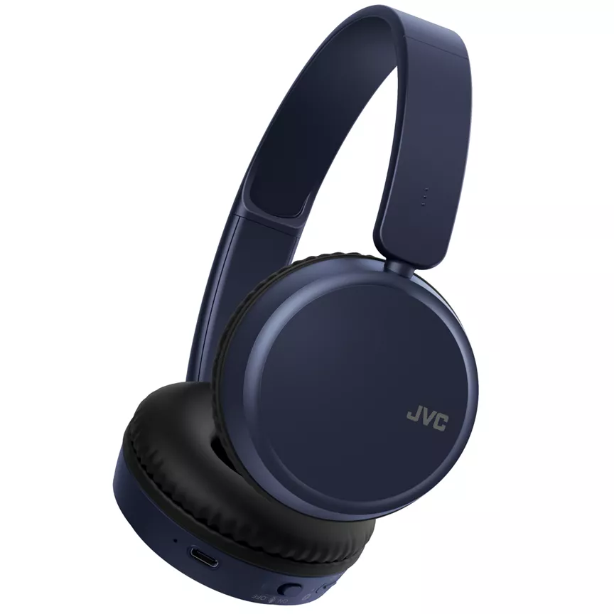 JVC On Ear Blue Earphones