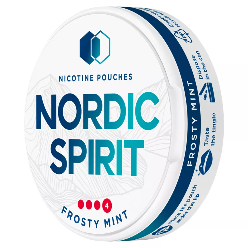 Nordic Spirit Frosty Mint Extra Strong Nicotine Pouches