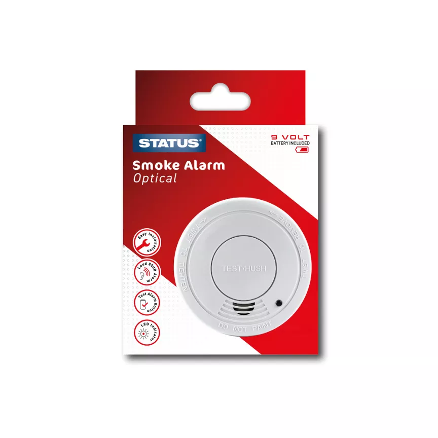 Status Smoke Alarm Optical