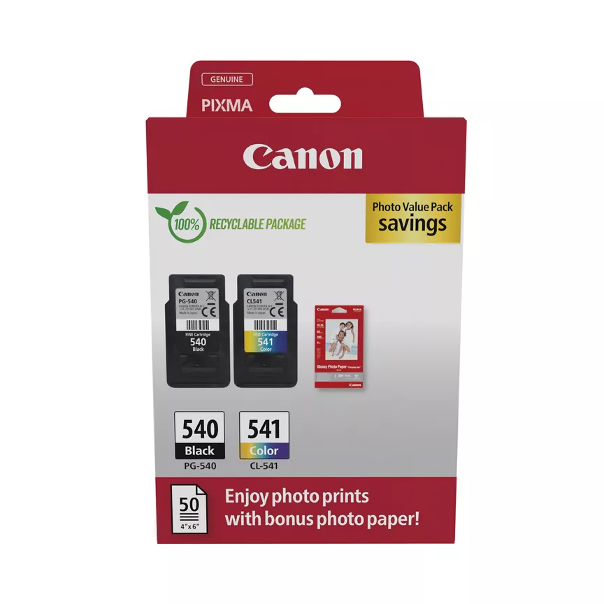 Canon 540L 541 Ink Combo