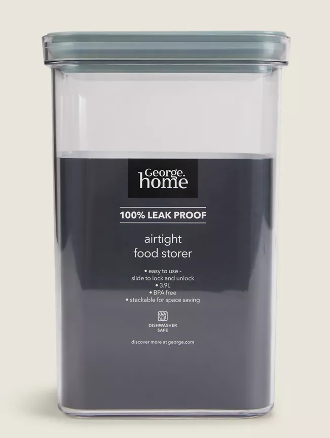 George Home Slide and Lock Food Storer 3.9L
