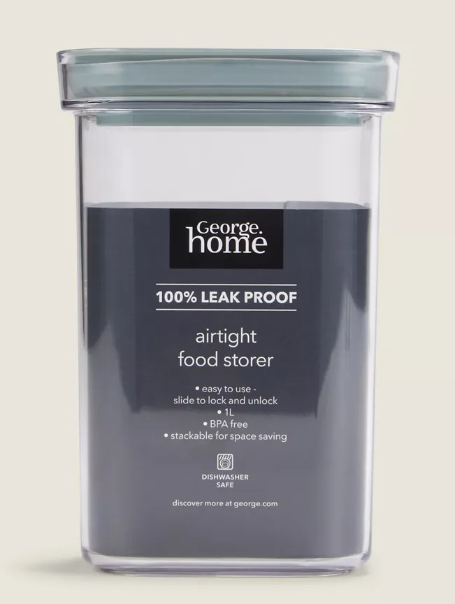 George Home Slide and Lock Food Storer 1L