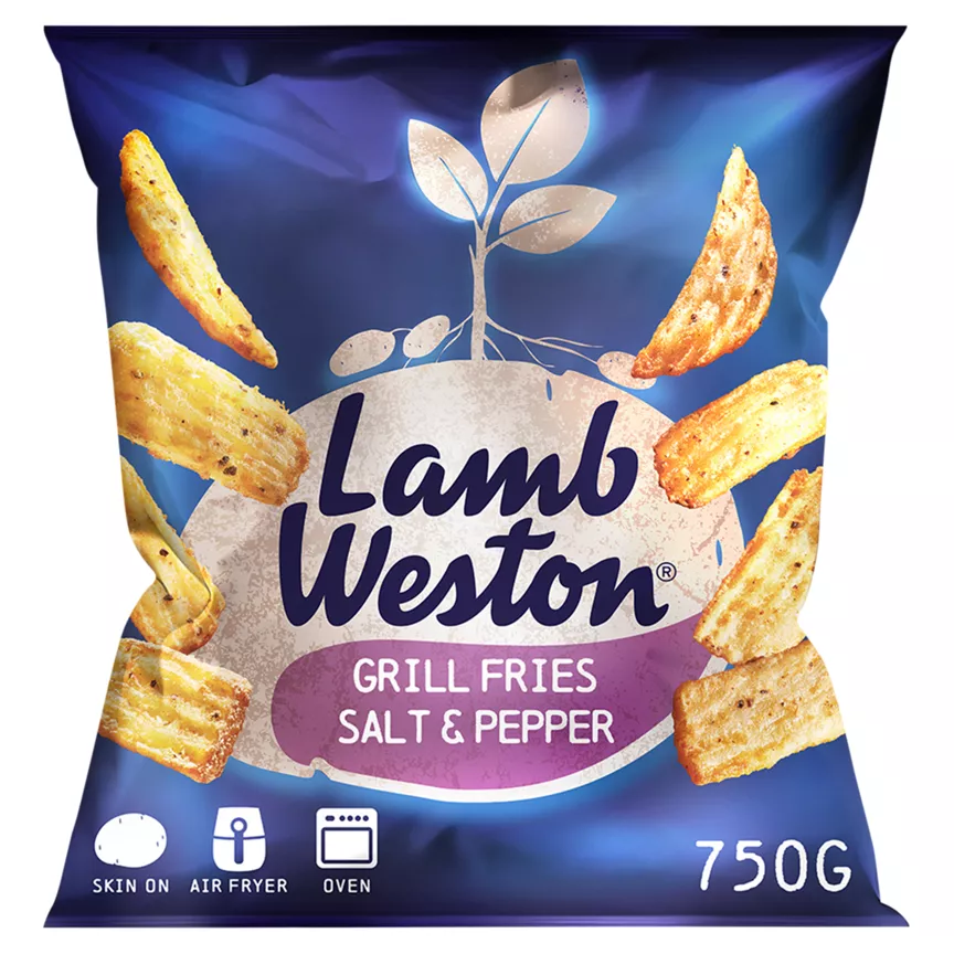 Lamb Weston Salt & Pepper Grill Fries 750g