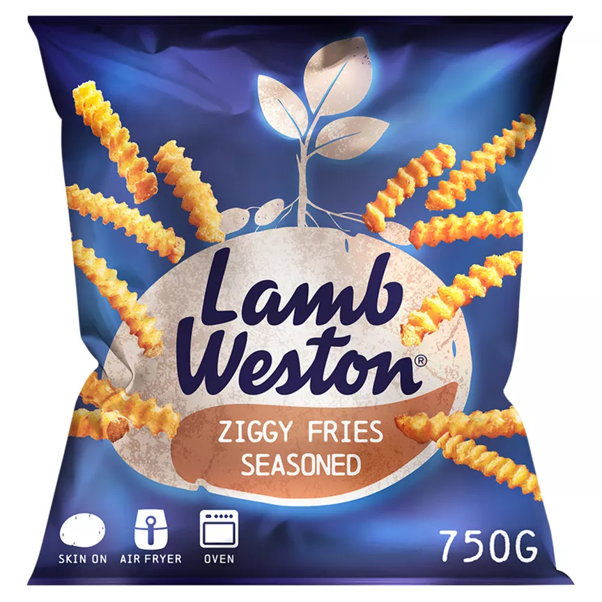 Lamb Weston Seasoned Ziggy Fries 750g