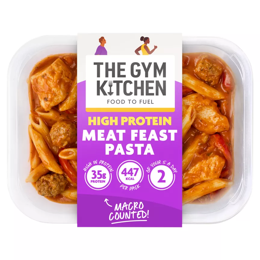 The Gym Kitchen Meat Feast Pasta 400g