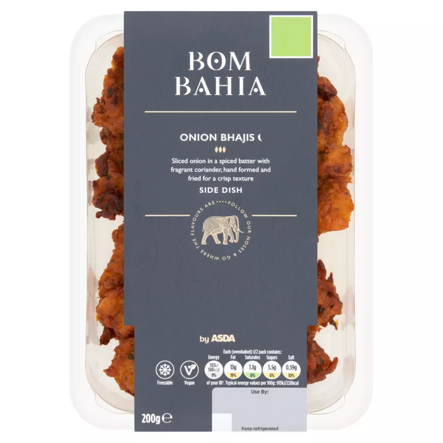 Bom Bahia by ASDA Onion Bhajis 200g