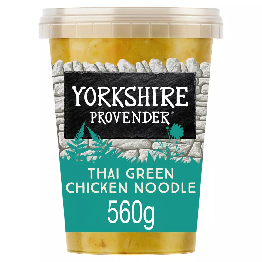 Yorkshire Provender Hearty Thai Green Chicken Noodle 560g