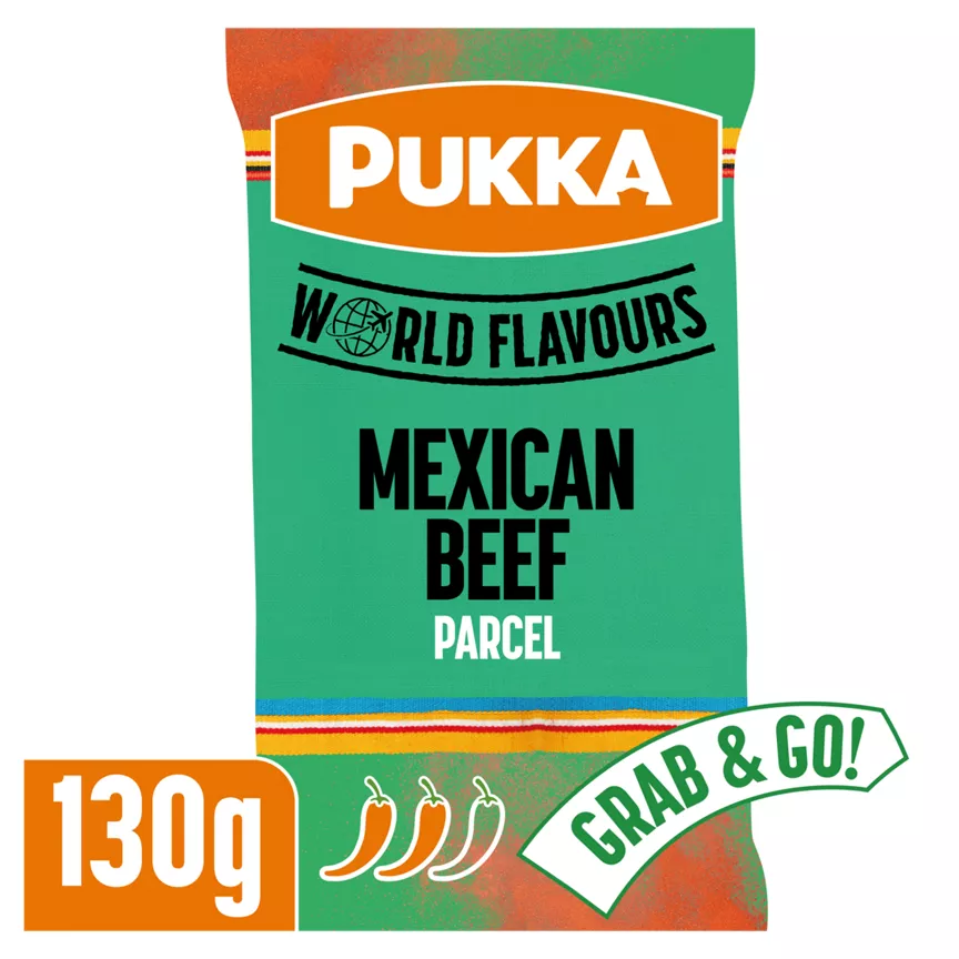 Pukka Mexican Beef Parcel 130g