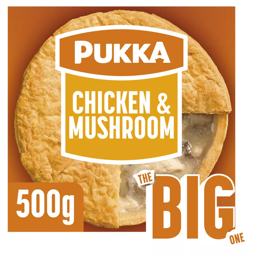Pukka The Big One Chicken & Mushroom Pie
