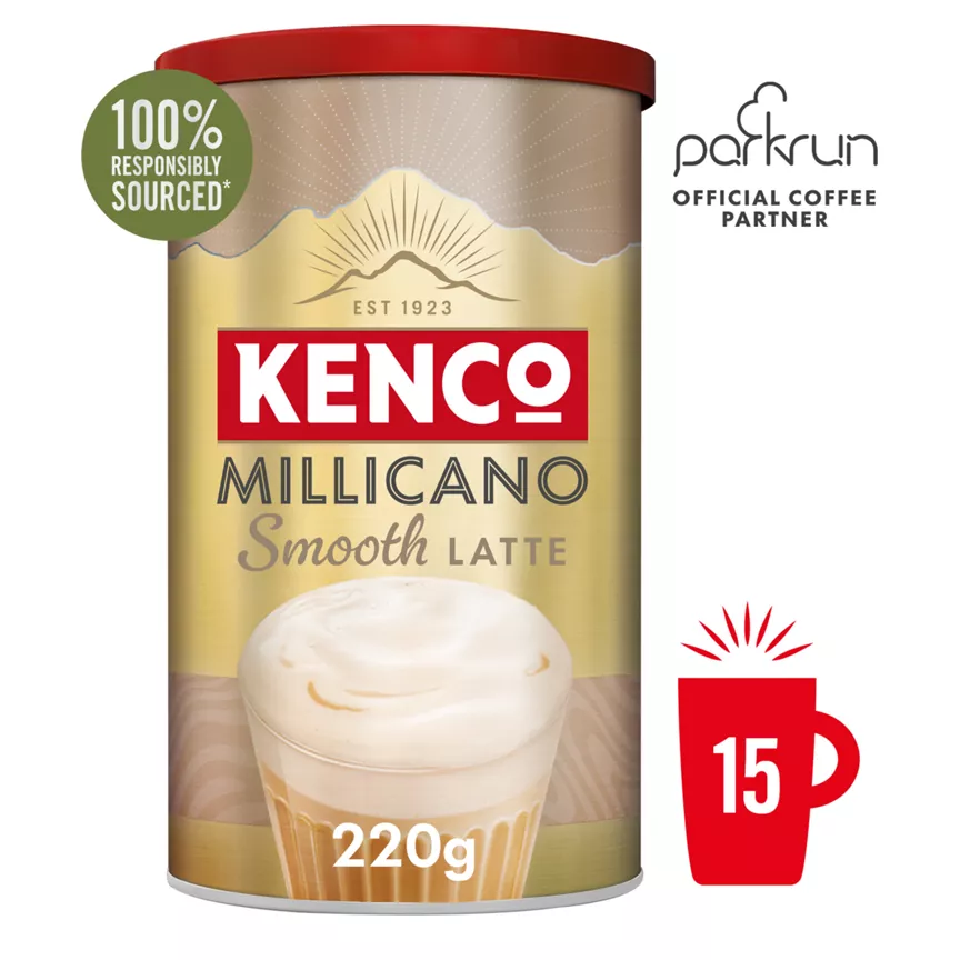 Kenco Millicano Smooth Latte Instant Coffee 220g