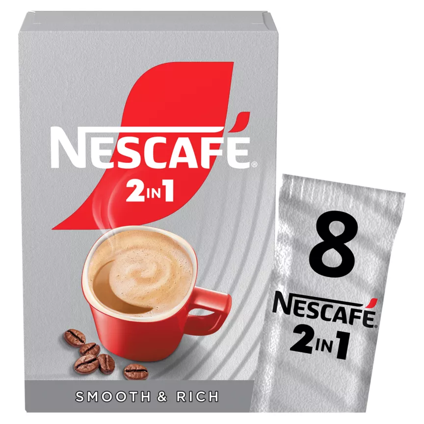 Nescafé 2 in 1 8 x 9g (72g)
