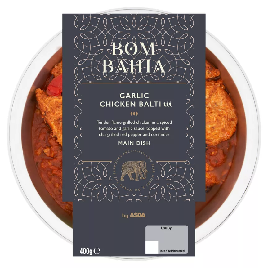 Bom Bahia by ASDA Garlic Chicken Balti 400g