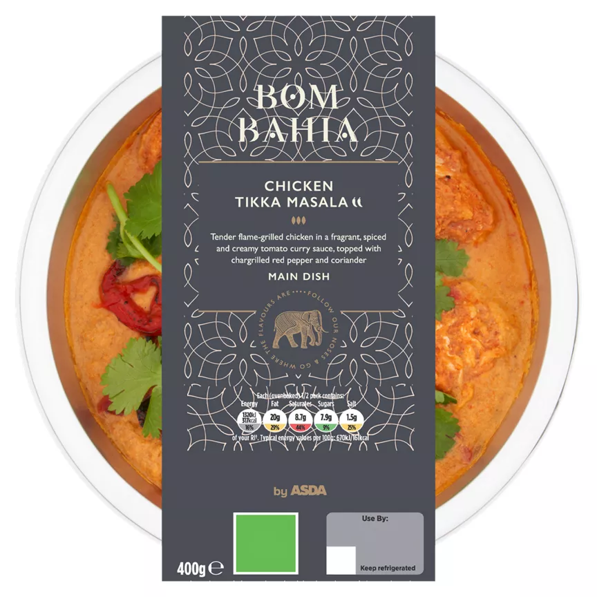 Bom Bahia by ASDA Chicken Tikka Masala 400g