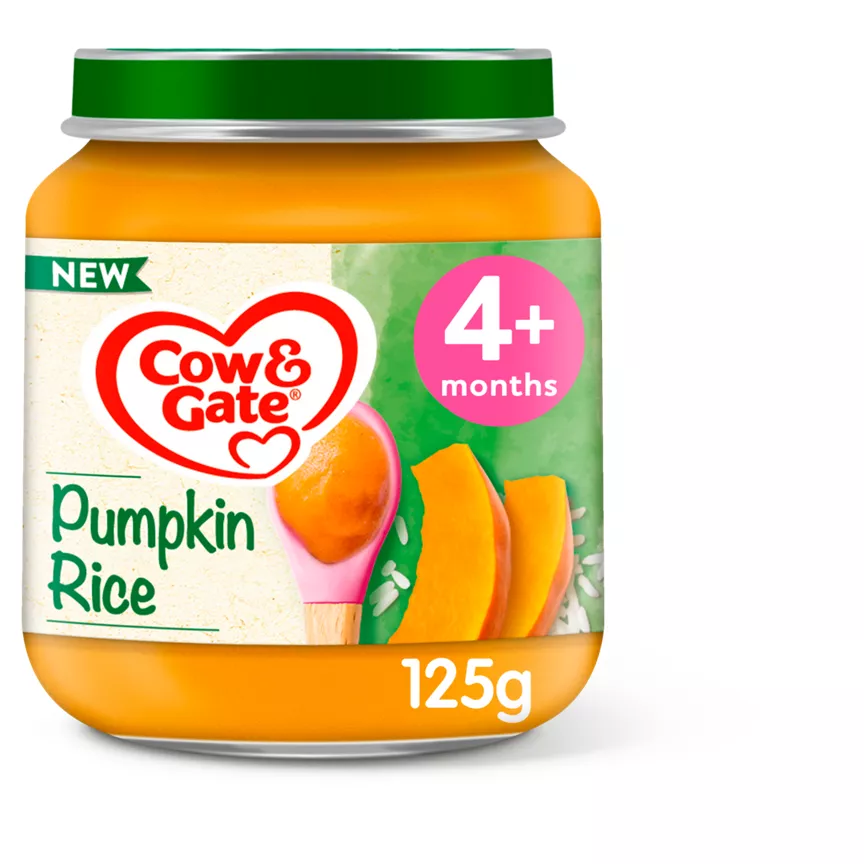 Cow & Gate Pumpkin Rice From 4 Months 125g