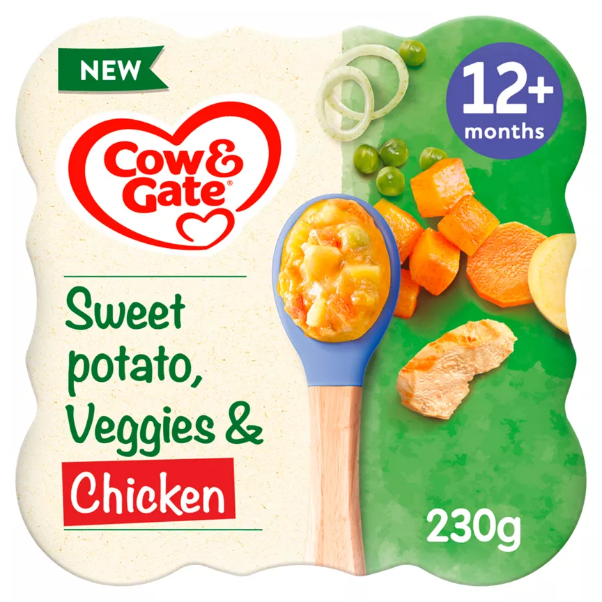Cow & Gate Sweet Potato, Veggies & Chicken from 12 Months 230g