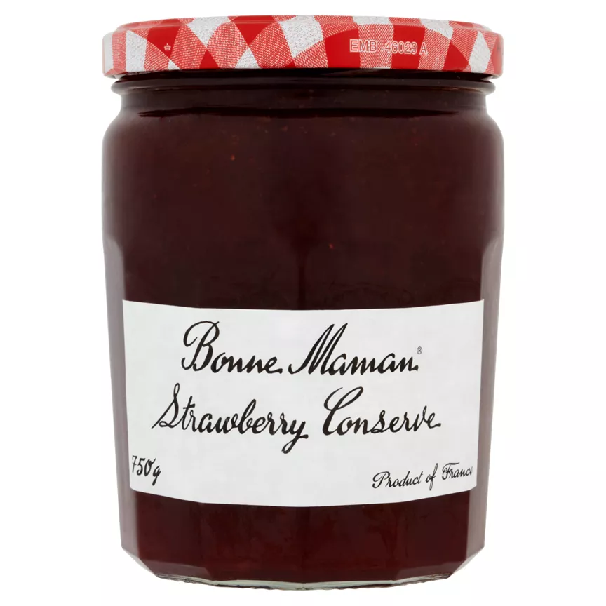 Bonne Maman Strawberry Conserve 750g - Image 1
