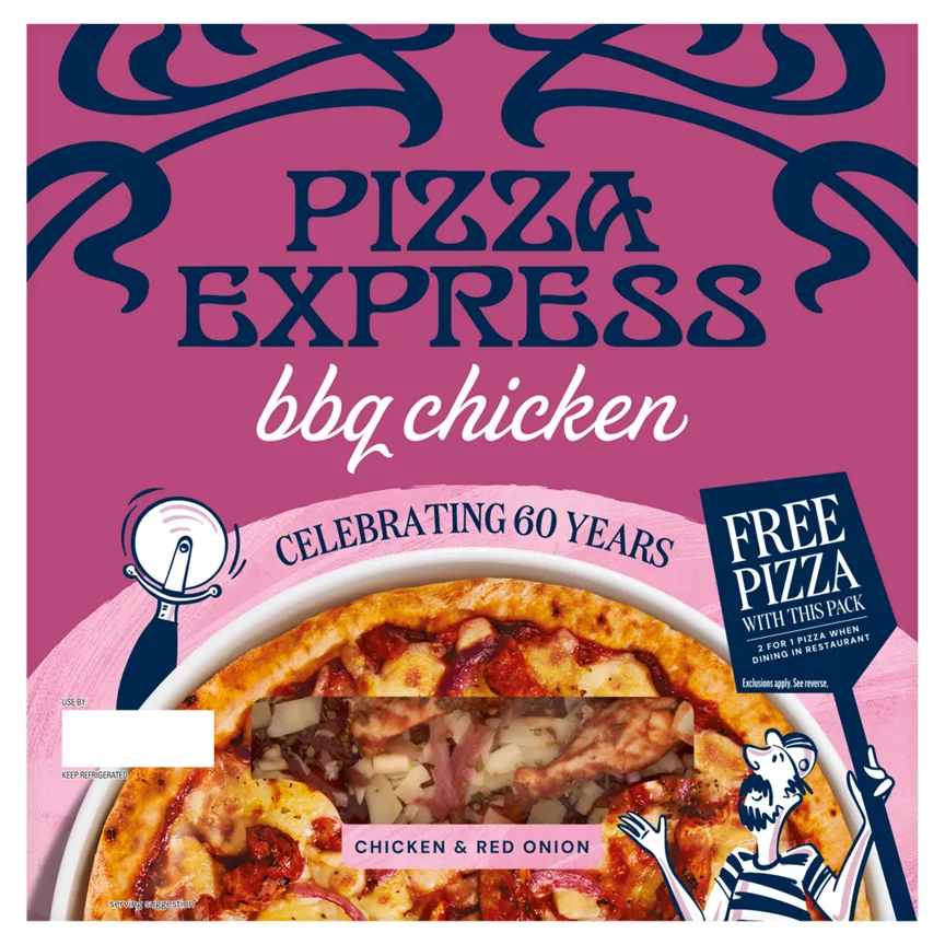 Pizza Express BBQ Chicken 272g