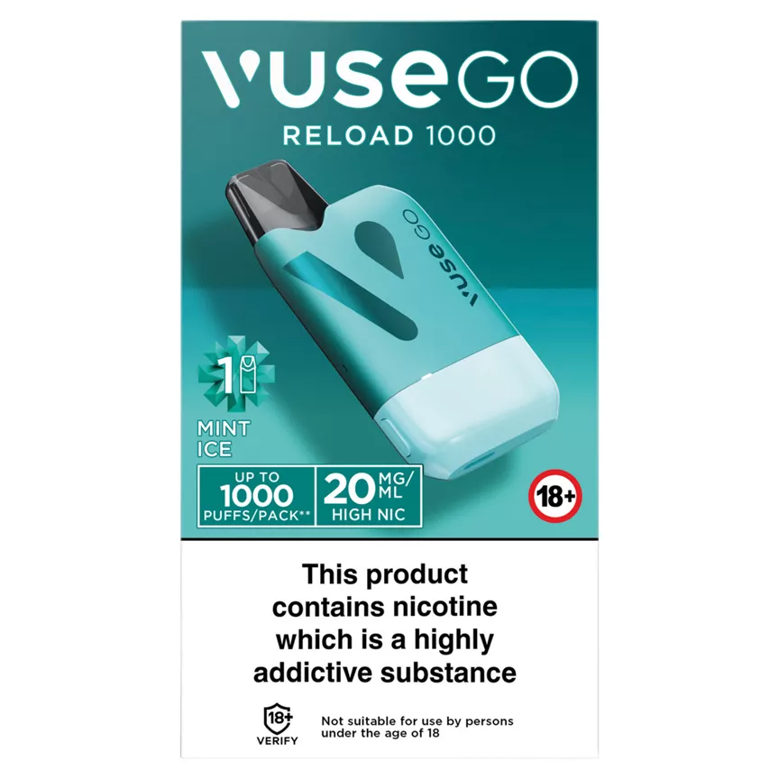 Vuse Go Reload 1000 Mint Ice 20 mg/ml
