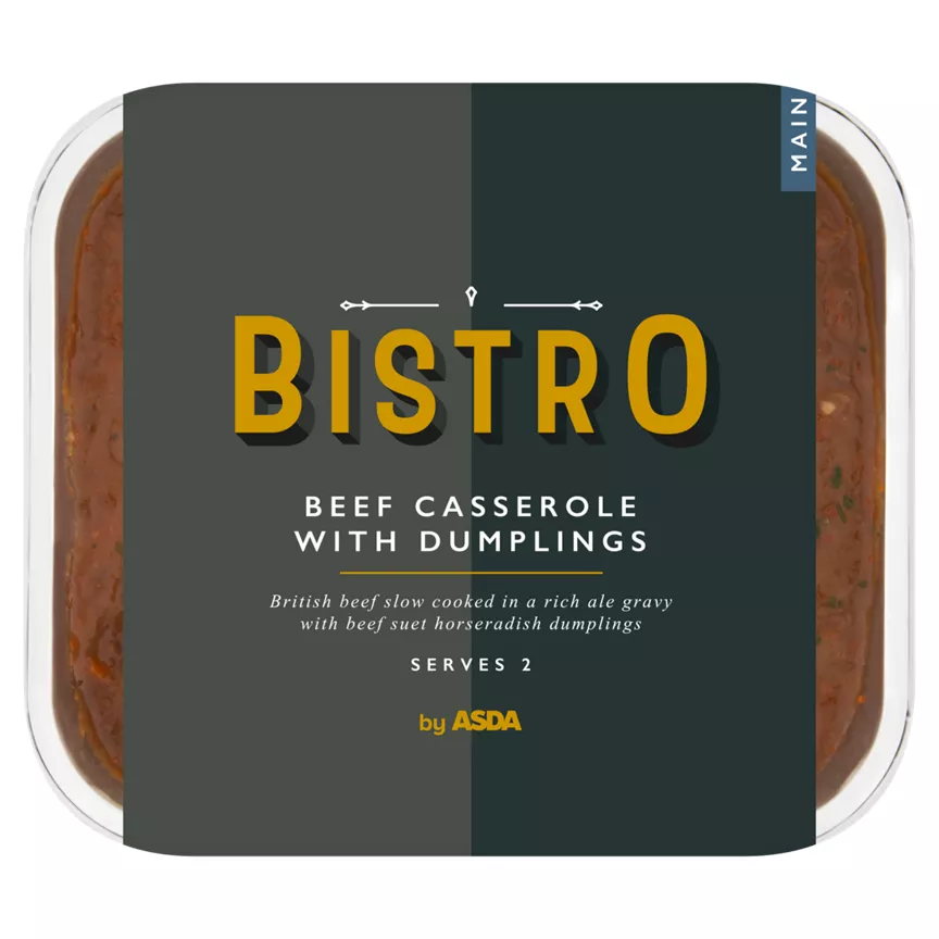 Bistro by ASDA Beef Casserole with Dumplings 700g