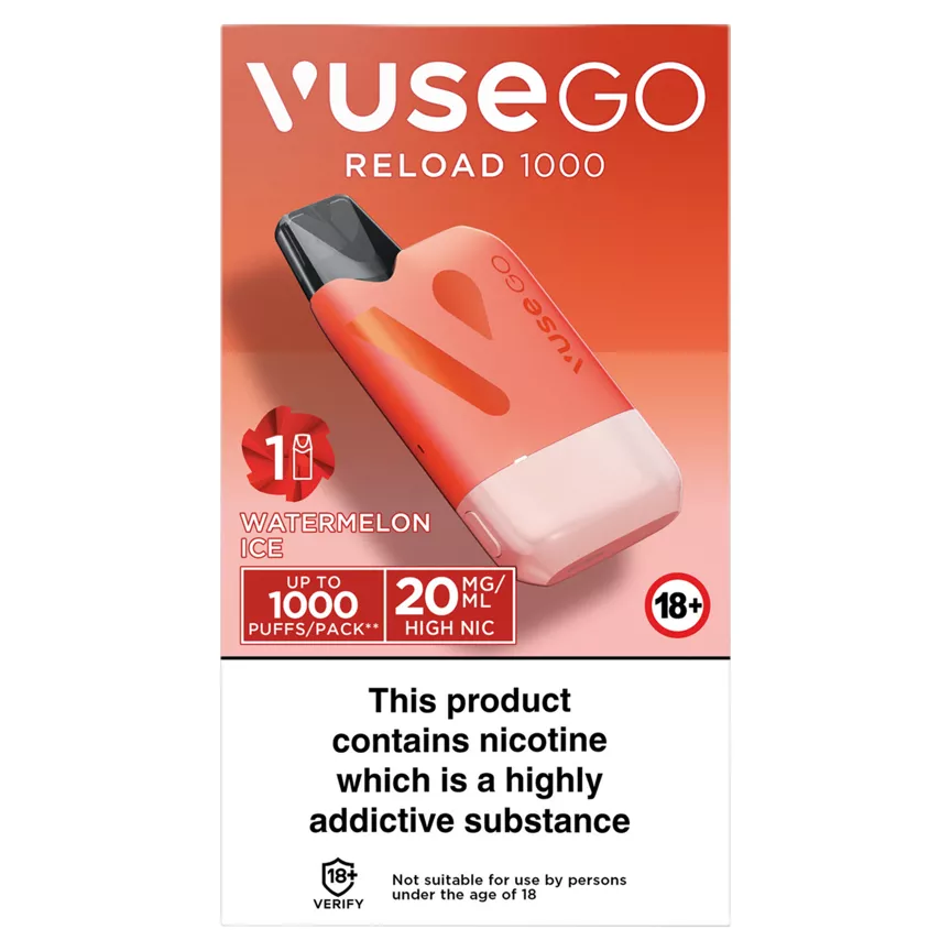 Vuse Go Reload 1000 Watermelon Ice 20mg/ml